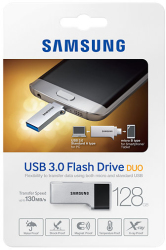 Samsung Duo Otg Usb 3.0 128 Gb New