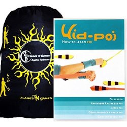 Kid Poi DVD - Poi Spinning DVD + Bag Inspirational Poi Spinning DVD For Beginners