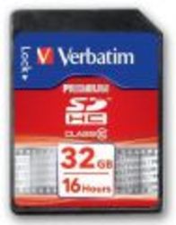 Verbatim 32GB SDHC Class 10 Memory Card