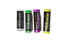 Pack Of 4 Creative Color Smoke Bomb Grenade & 3 In 1 Laser & Ledlight