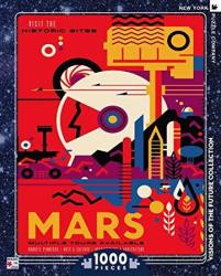 New York Puzzle Company - Nasa Visit Mars - 1000 Piece Jigsaw Puzzle