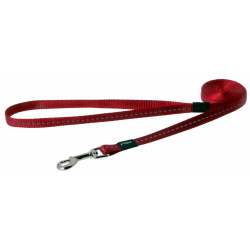 Rogz Classic Reflective Leads - S Red
