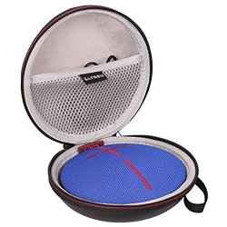 LTGEM Pu Case For Ultimate Ears Ue Roll 360 Or Ue Roll 2 Bluetooth Speaker Fits Power Adaptoer And USB Cable Together
