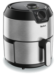 Tefal Easy Airfryer Classic Plus Black And Stainless Steel Free Standing Hot Air Fryer 4.2 Litre Capacity And 1.2KG Frying Capacity -1500WATT Power 4