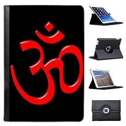 Om Aum Omkara Hindu Symbol For Apple Ipad MINI Ipad MINI 2 Ipad MINI Retina Ipad MINI 3 Faux Leather Folio Presenter Case Cover