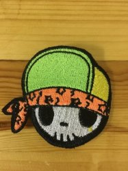 Punk Skull Badge Patch