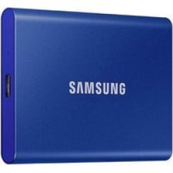 Samsung T7 500GB USB3.2 Portable SSD Blue