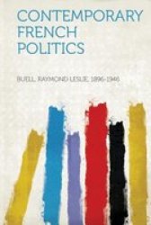 Contemporary French Politics Paperback