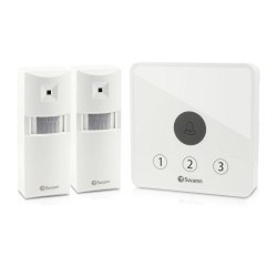 SWANN Wireless Home Doorway Kit Alert Security Alarm White Swads-alarms-gl