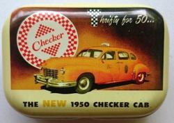 Vintage Tin Checker Cab