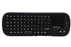 Julyfox 2.4GHZ Wireless MINI Keyboard & Mouse Combo Multi-touch Touchpad For Xbox 360 PS3 4 Google Tv Box Android Htpc