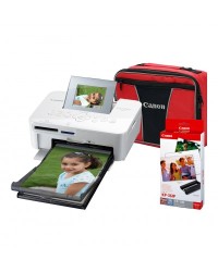 Canon Selphy CP-1000 Home Bundle Incl Postcard Paper Cassette Power Adapter Ca - CP200 S ware+ Selphy BAG+KP-36IP