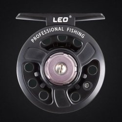 Metal Fly Reel Former Rafting Ice Fly Fishing Wheel Interchangeable Trout Yellow Fish 3 Ball Bearing