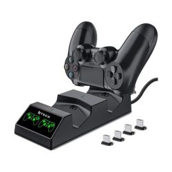 Dual Charging Dock For PS4 Wireless Controllers