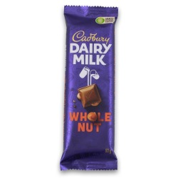 Cadbury Dairy Milk Slab 80G - Whole Nut