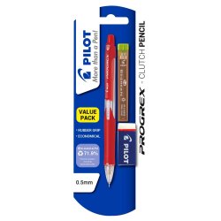 0.5 Clutch Pencil + 0.5 Leads + Eraser