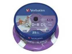 Verbatim DVD+R DL 25 Pack Spindle