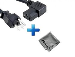 Hitachi L26A01 26" Lcd HD Tv Compatible New 10-FOOT Right Angled Power Cord C...