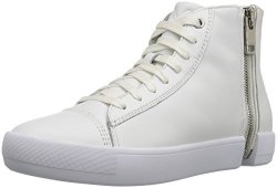Diesel Women's Zip-round S-nentish W Fashion Sneaker White 8.5 M Us