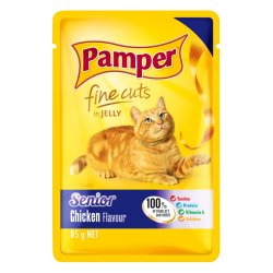 Pampers Kitten Food Chicken For Seniors 85 G