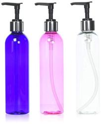 MoYo Natural Labs 8 Oz Pump Dispenser Empty Soap And Lotion Bottles With Locking Cap Bpa Free Pet Plastic Containers For Essential Oils liquids 2