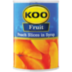Koo Peach Slices In Syrup 410G