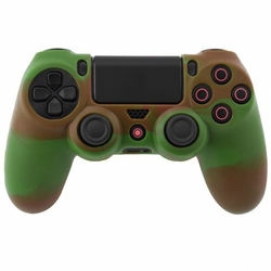 PS4 Dualshock 4 Protection Series Silicon Skin Green Brown