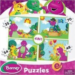 Barney 4-IN-1 Jigsaw Puzzle