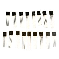 Venel Electronic Component 17 Kinds Different Models 170 Pcs Transistor Package.for Electronic Experimental And Prototype Production.