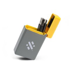 Merch Swipe: Retractable 3-IN-1 Charge Cable-yellow