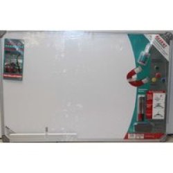 Slimline Magnetic Whiteboard 900 600MM - Retail
