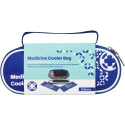 Levtrade Medication Cooler Bag With 2 Reusable Ice Packs