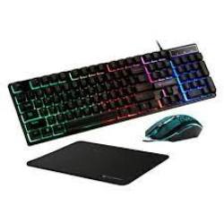Vx Gaming 3-IN-1 Keyboard Mat & Mouse Combo - Artemis Series