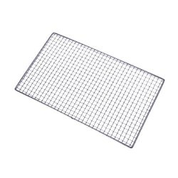 3 Sizes Stainless Steel None Stick Bbq Barbecue Baking Wire Mesh Grill Multipurpose Rectangle Net Mesh Barbecue Racks Carbon Baking Net grill cooling Racks 9.84 15.75