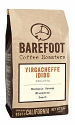 Barefoot Coffee "yirgacheffe Idido" Light Roasted Whole Bean Coffee - 5 Pound Bag