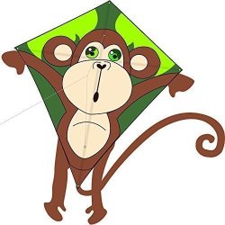 Hengda Kite Kids Children Cartoon Monkey Kites With Flying Line