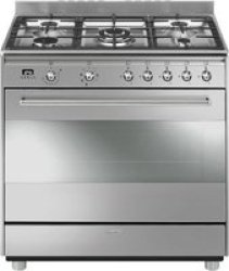 Smeg SSA91MAX9 Gas Electric Stainless Steel Cooker