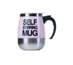 Self Stirring Mug - Perfect For People On The Move - Pink