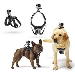 Puluz Gopro Dog Harnesses Hound Pet Vest With Mount For Gopro Hero 6 5 4 Session 4 3+ 3 2 1 Xiaoyi