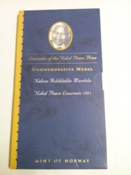 1 10OZ Gold Proof Nelson Mandela Commemorative Medal