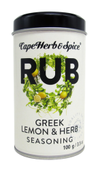 - Greek Lemon & Herb Rub 100G