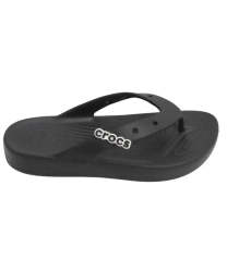 Ladies Crocs Platform Classic Flip - 9 Black
