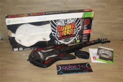 Galactic Xbox 360 Guitar Hero Warriors Of Rock Guitar Complete In Original Box Traders