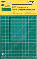 Olfa x 1800 x 600 Mats with 2 Clips For Rotary Cutters