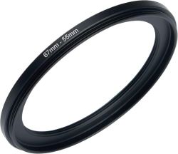 67 To 55MM Lens Filter Step-down Adapter Ring