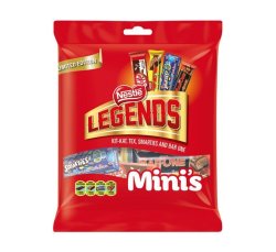 NESTLE Legends Assorted MINI Bag Chocolates MINI Bag 1 X 225G