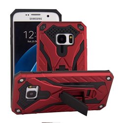 Galaxy S7 Edge Case Funfe Heavy Duty Built-in Kickstand Protective Cases For Samsung Galaxy S7 Edge Dual Layers Armor Shock Absorption Impact Resistant Rugged