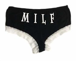 Cotton Pany With Lace And Milf On The Back Black white Small