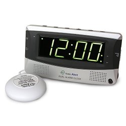 Sonic Bomb Dual Alarm Clock With Bed Shaker