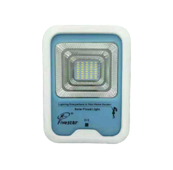 Motion Activated 50W Solar LED Flood Light With Remote And Solar Panel